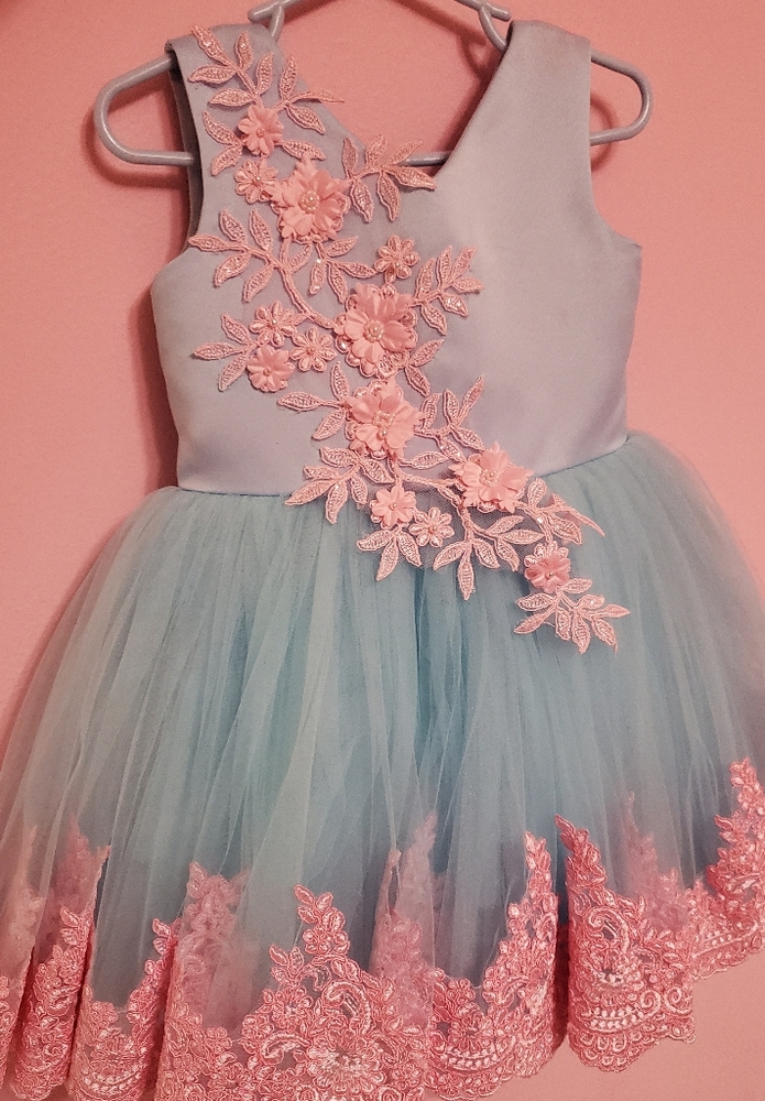 Girls flower girl/pageant dress